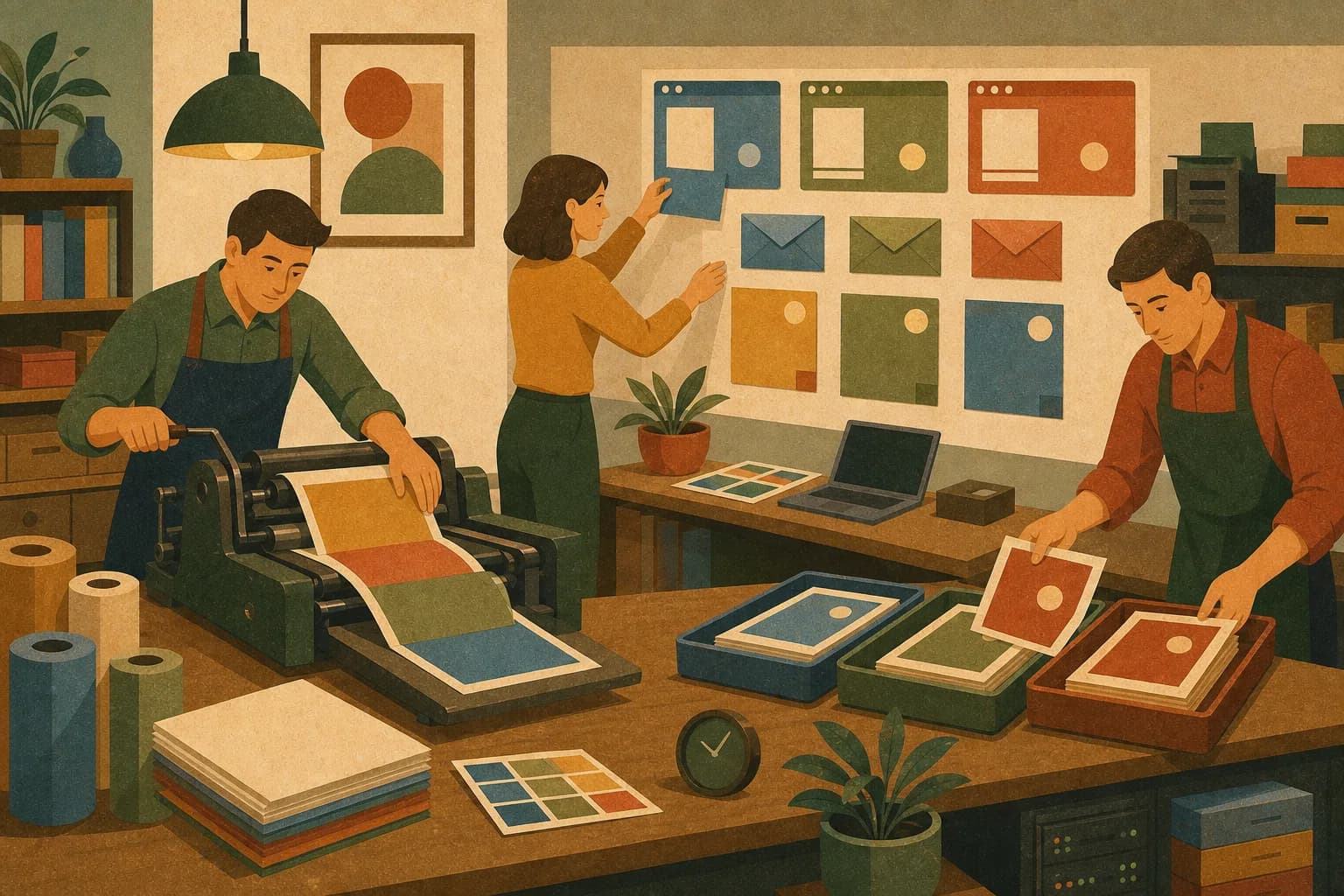 Campaign launch for B2B tech and software companies illustration
