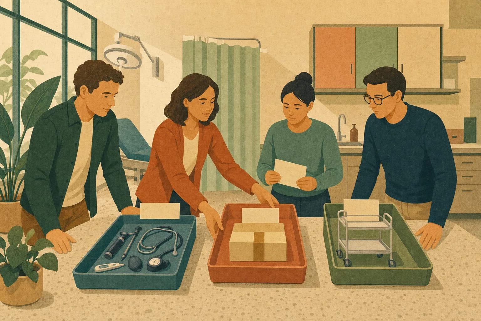 Entering Germany as a healthcare company illustration