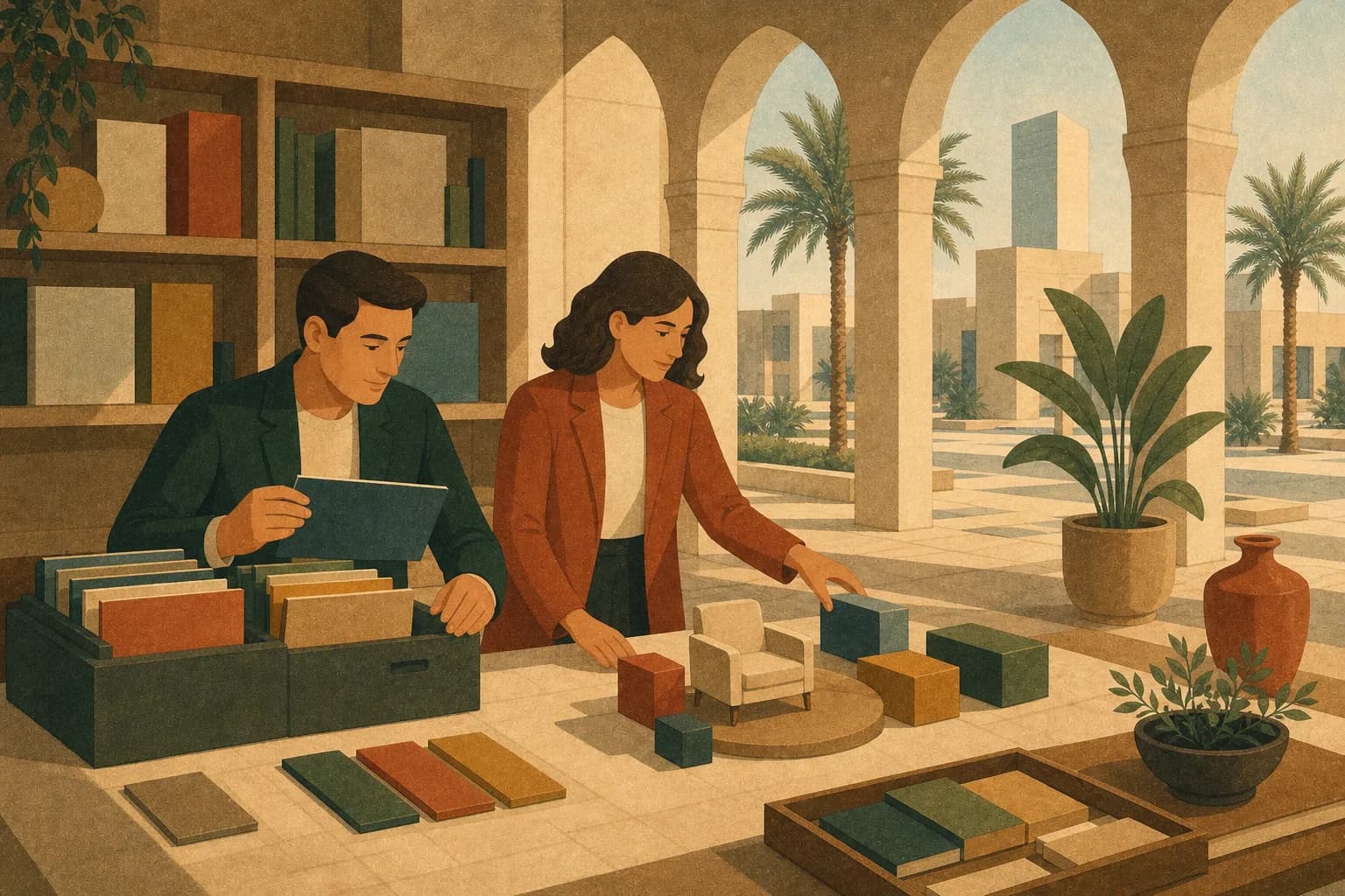 Entering the UAE as a professional services firm illustration