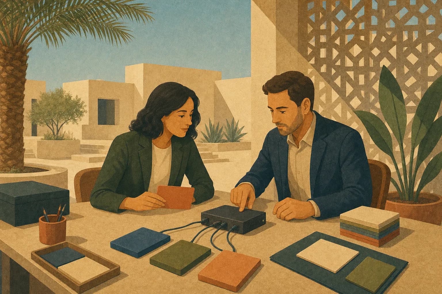 Entering the UAE as a tech/software company illustration