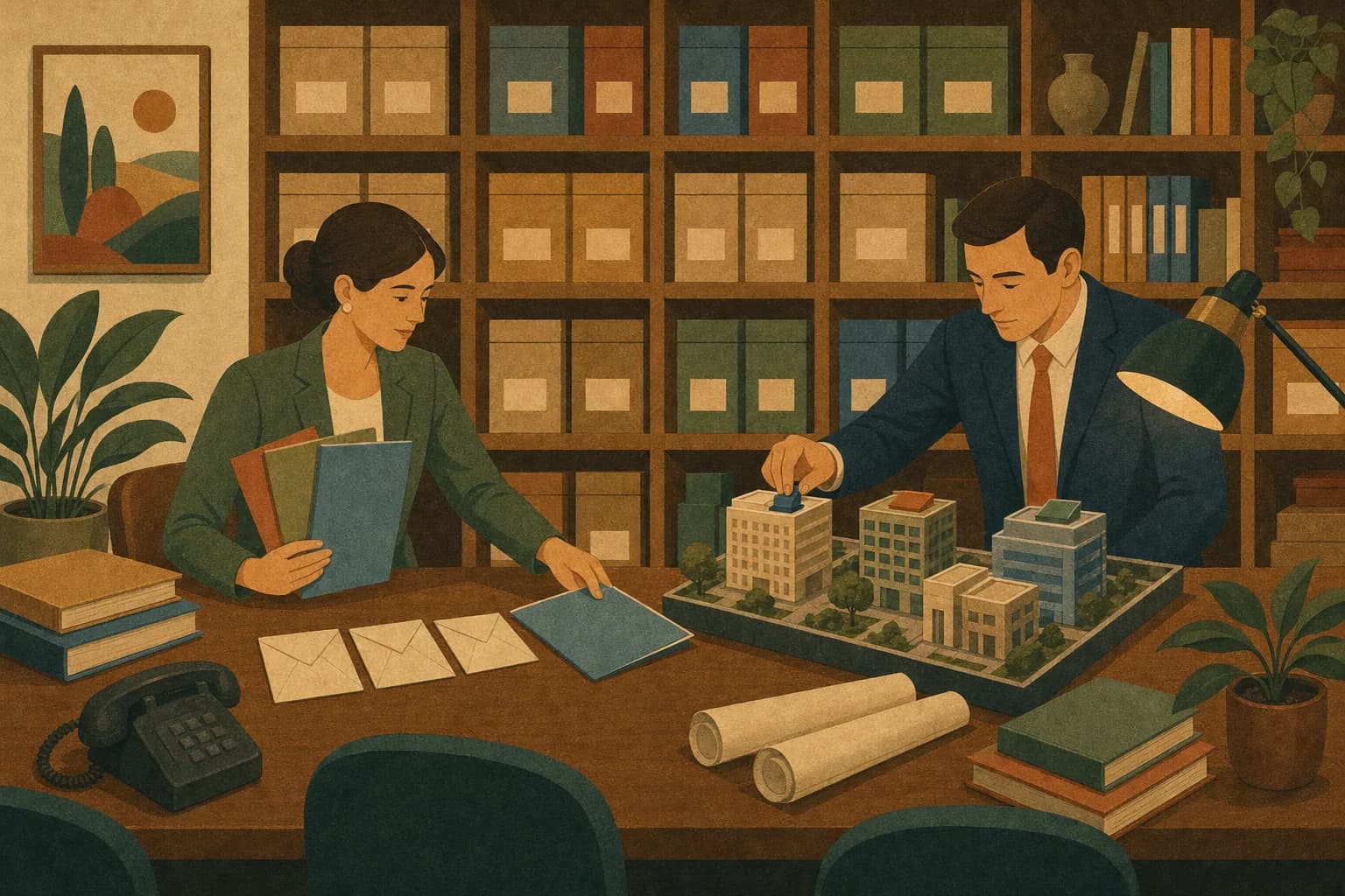 Outbound prospecting for professional services firms illustration
