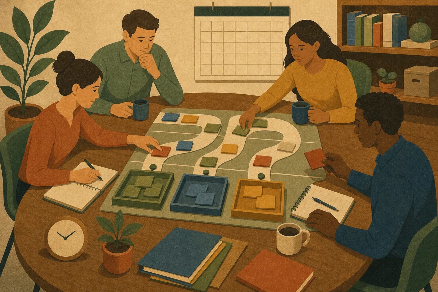 The weekly pipeline review for professional services firms illustration